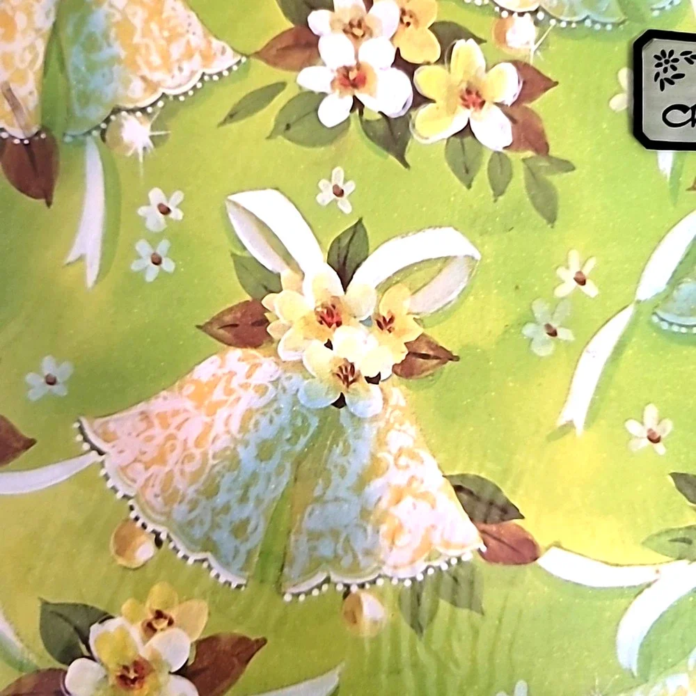 Lot Of 7‎ Vtg Wrapping Paper/Gift Wrap-Wedding-Baby Shower-Any Occasion
